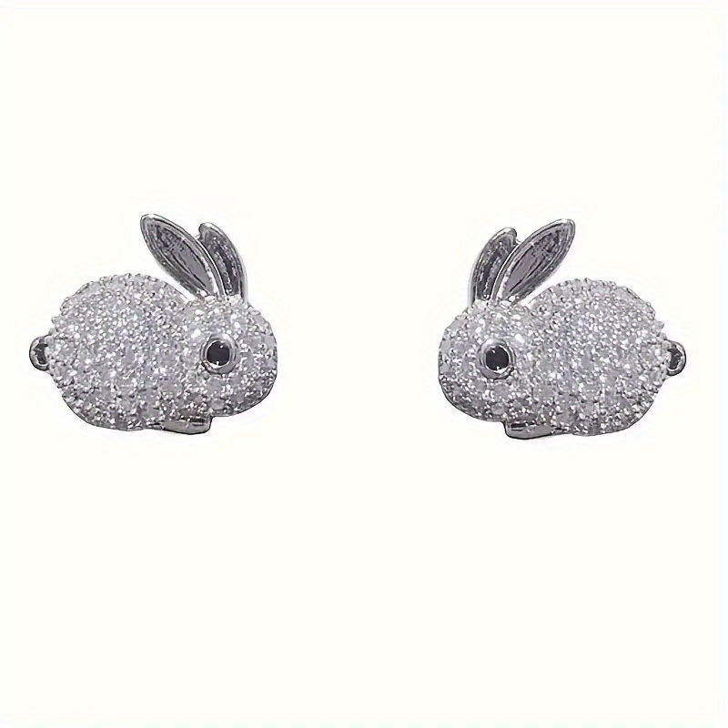 Agatha | 魅力的なデザインと楽しいタッチのウサギのイヤリング