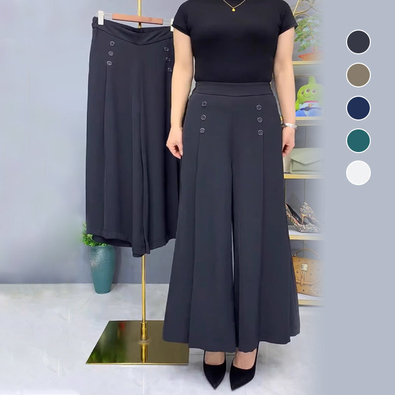 Nell™ ワイドレッグプリーツパンツ