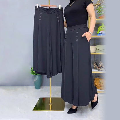 Nell™ ワイドレッグプリーツパンツ
