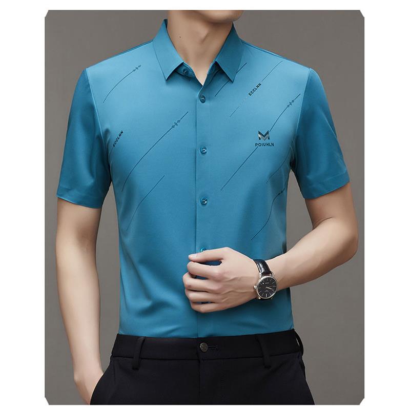 Blake™ シルクアイス防シワシャツ メンズ