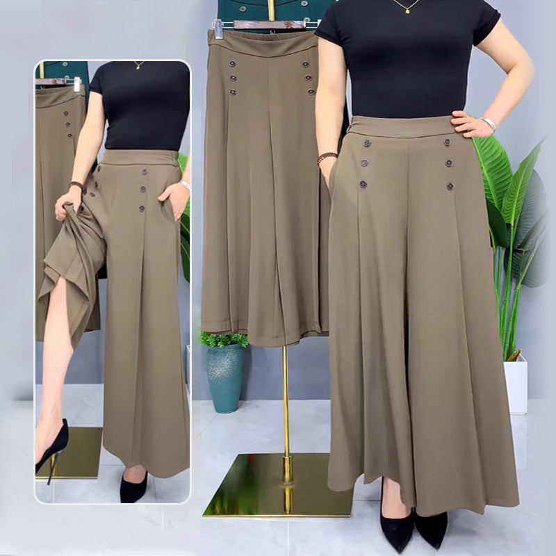 Nell™ ワイドレッグプリーツパンツ