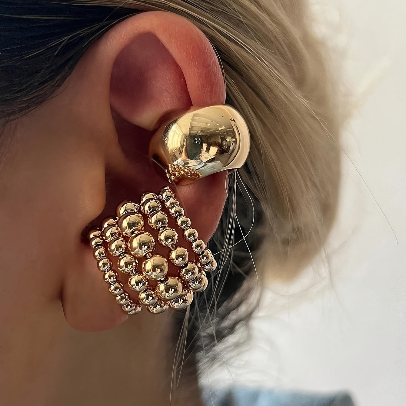 Ivy™ テクスチャー ピアスセット