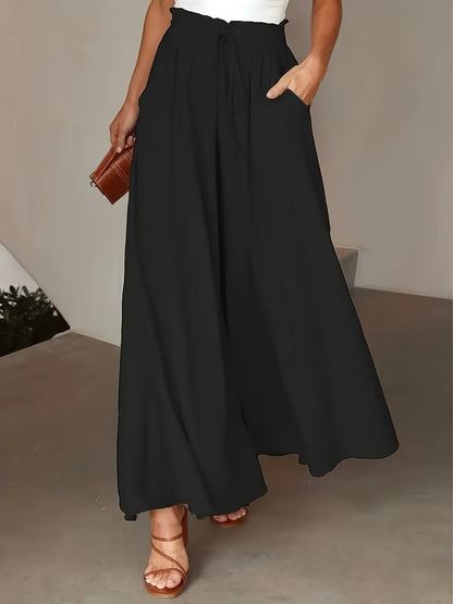 Corae™ ハイウエストワイドレッグパンツ