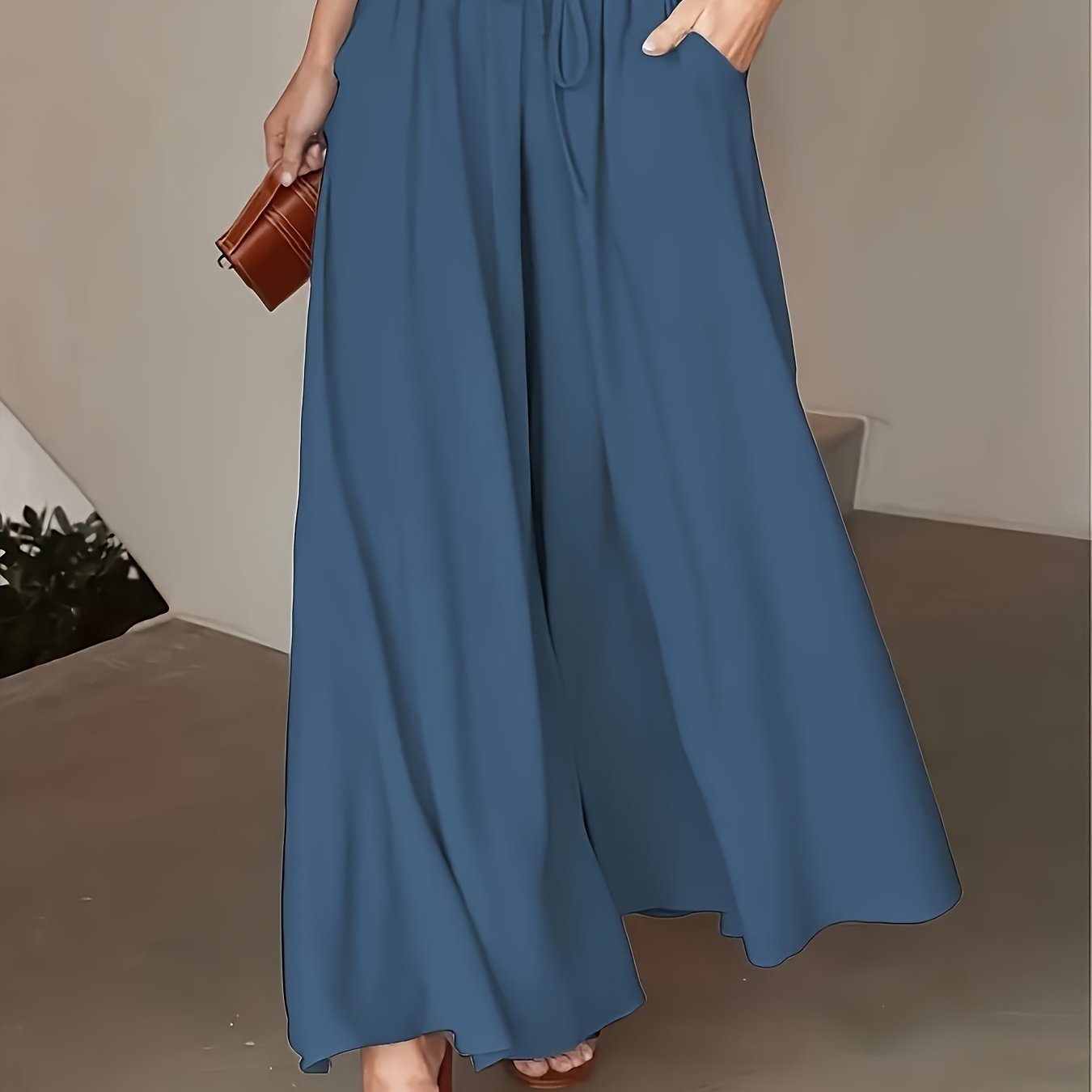 Corae™ ハイウエストワイドレッグパンツ
