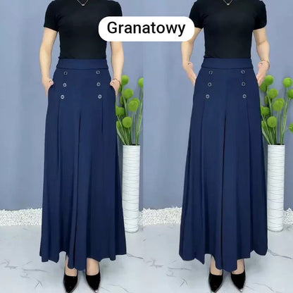 Nell™ ワイドレッグプリーツパンツ