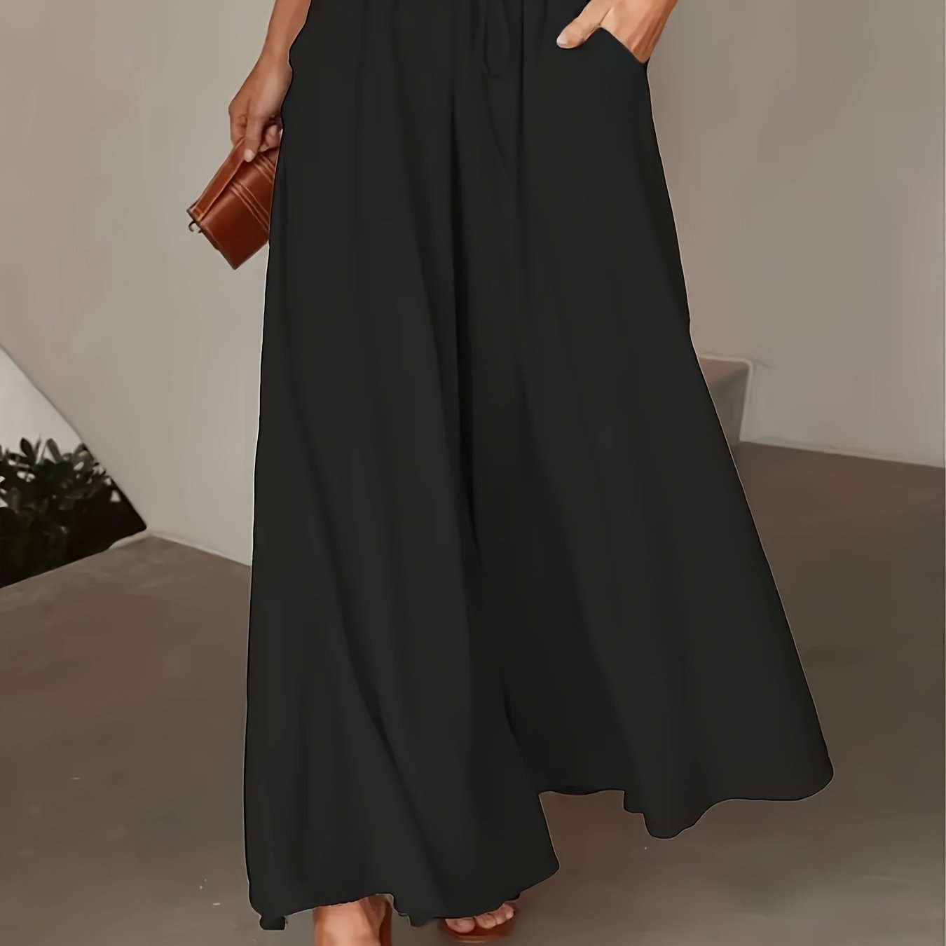 Corae™ ハイウエストワイドレッグパンツ